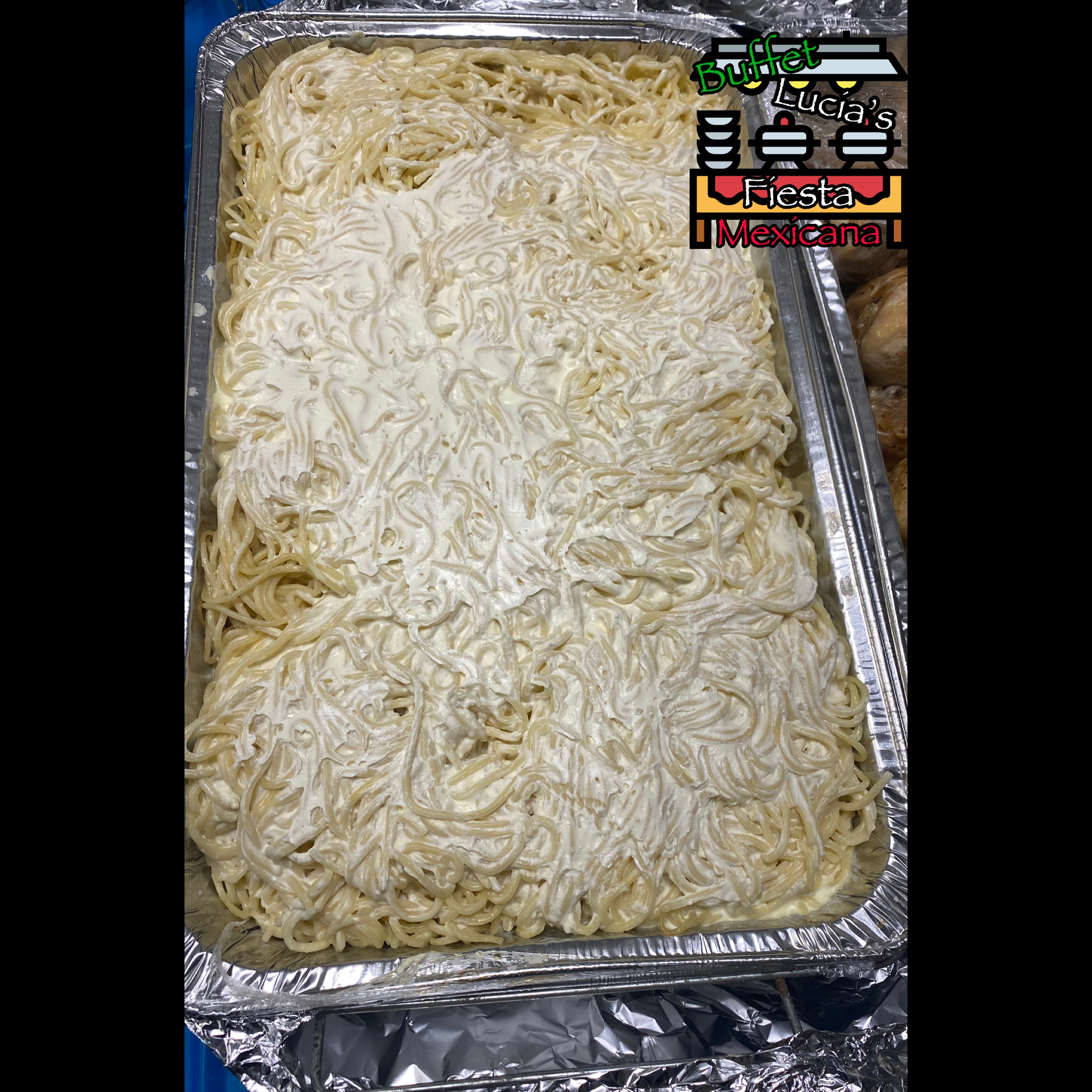 espagetu crema queso